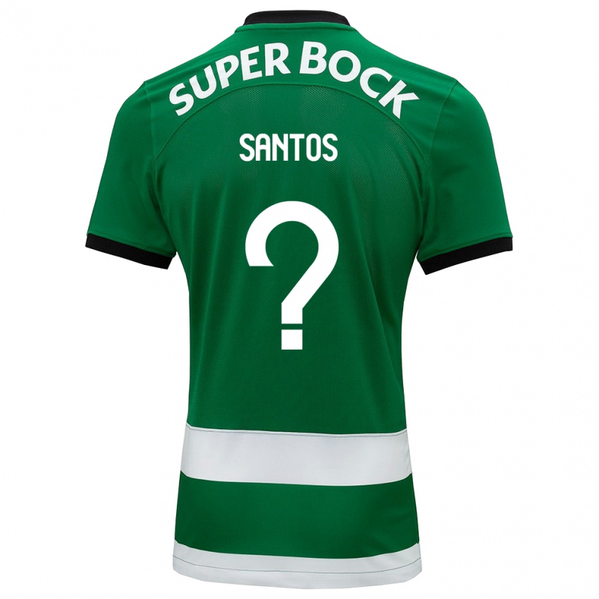 Herren Guilherme Santos #0 Grün Heimtrikot Trikot 2023/24 T-Shirt Belgien