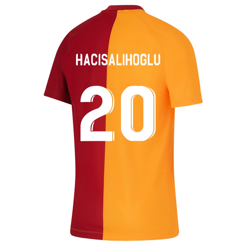 Herren Arda Hacisalihoglu #20 Orangefarben Heimtrikot Trikot 2023/24 T-Shirt Belgien