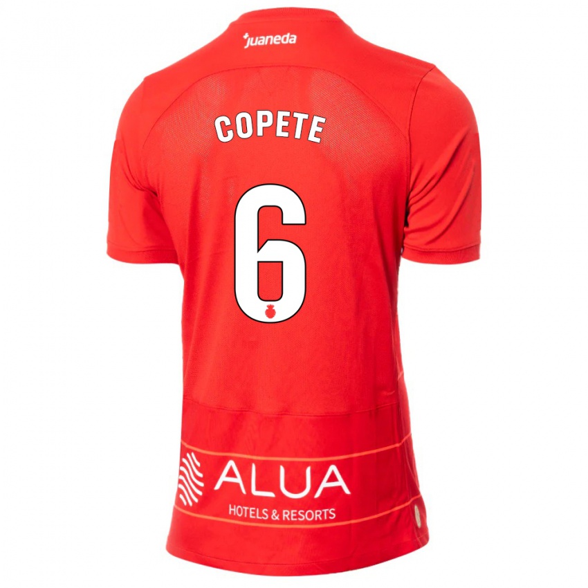 Herren José Copete #6 Rot Heimtrikot Trikot 2023/24 T-Shirt Belgien