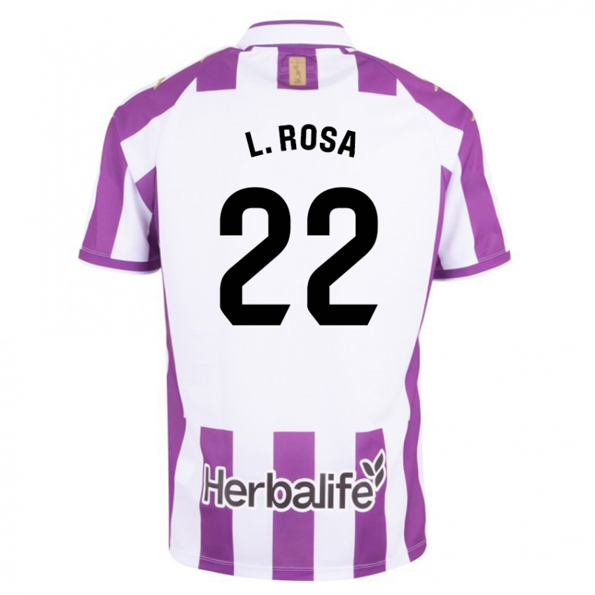 Herren Lucas Rosa #22 Lila Heimtrikot Trikot 2023/24 T-Shirt Belgien