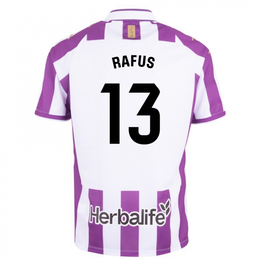 Heren Arnau Rafus #13 Paars Thuisshirt Thuistenue 2023/24 T-Shirt België