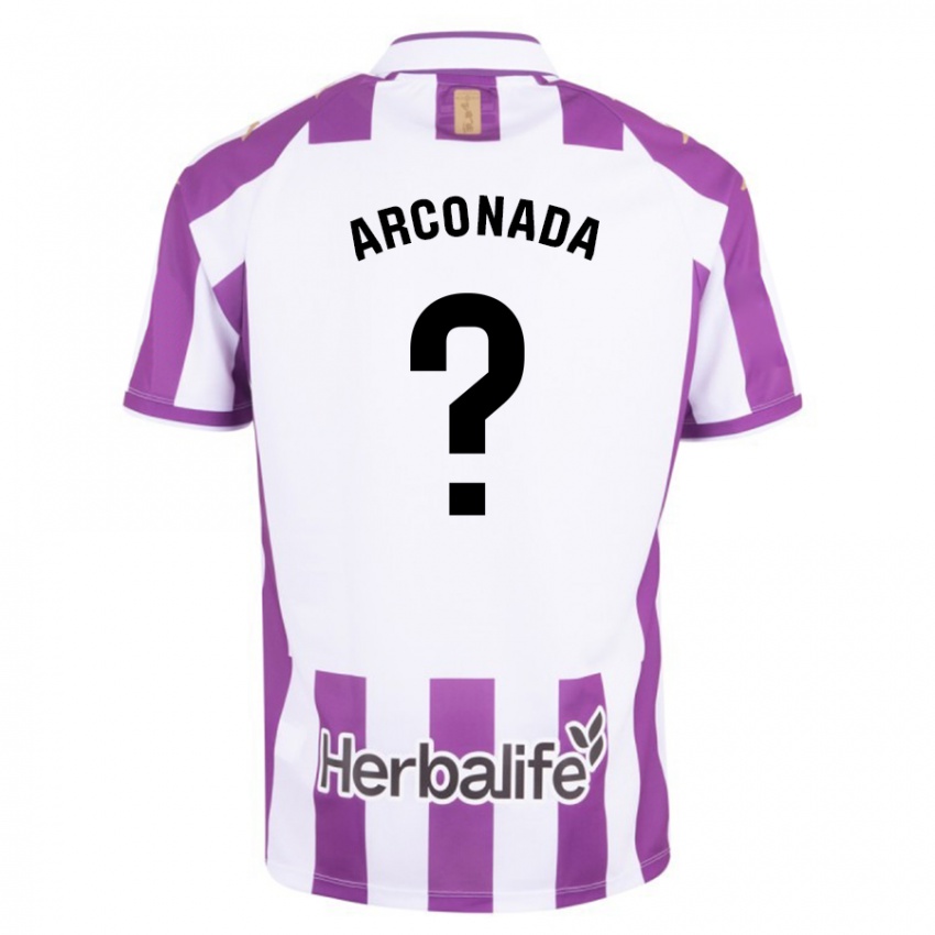 Herren Diego Arconada #0 Lila Heimtrikot Trikot 2023/24 T-Shirt Belgien