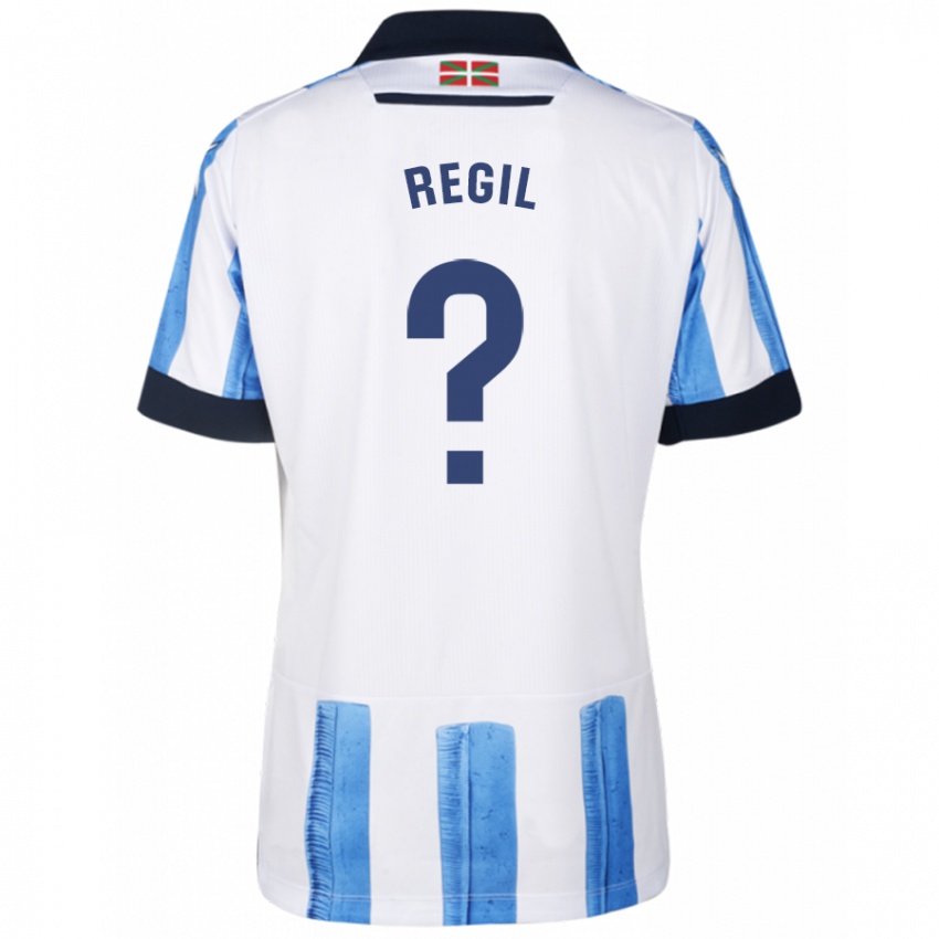 Herren Markel Regil #0 Blau Weiss Heimtrikot Trikot 2023/24 T-Shirt Belgien