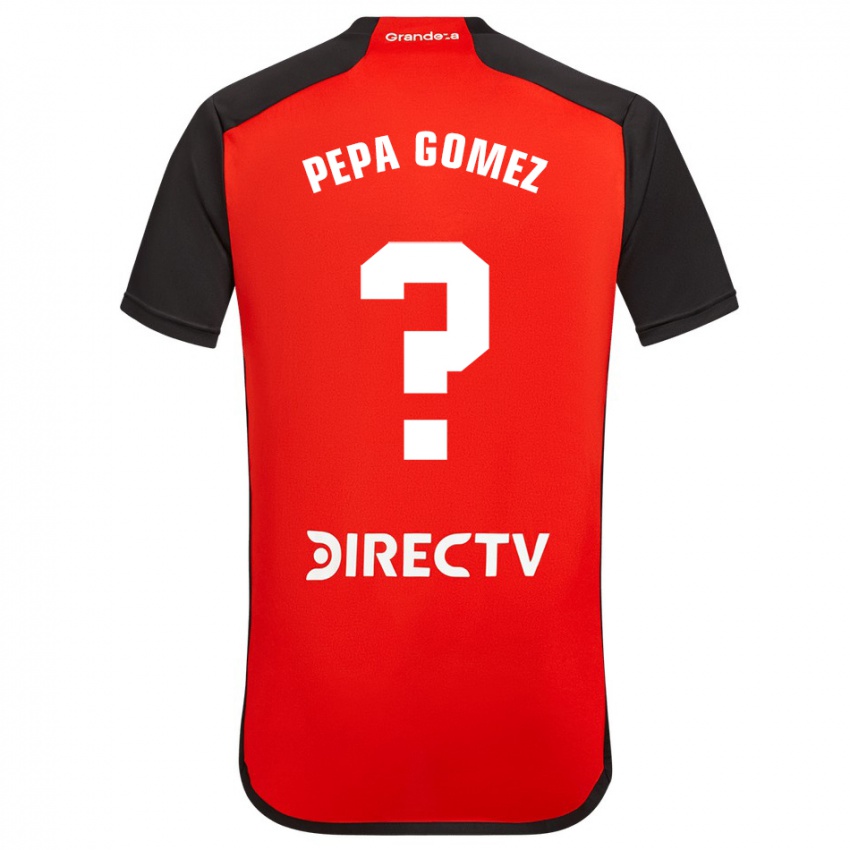 Herren Romina Celeste Gómez #0 Rot Auswärtstrikot Trikot 2023/24 T-Shirt Belgien