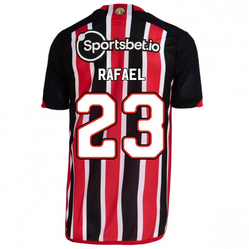 Herren Rafael #23 Blau Rot Auswärtstrikot Trikot 2023/24 T-Shirt Belgien