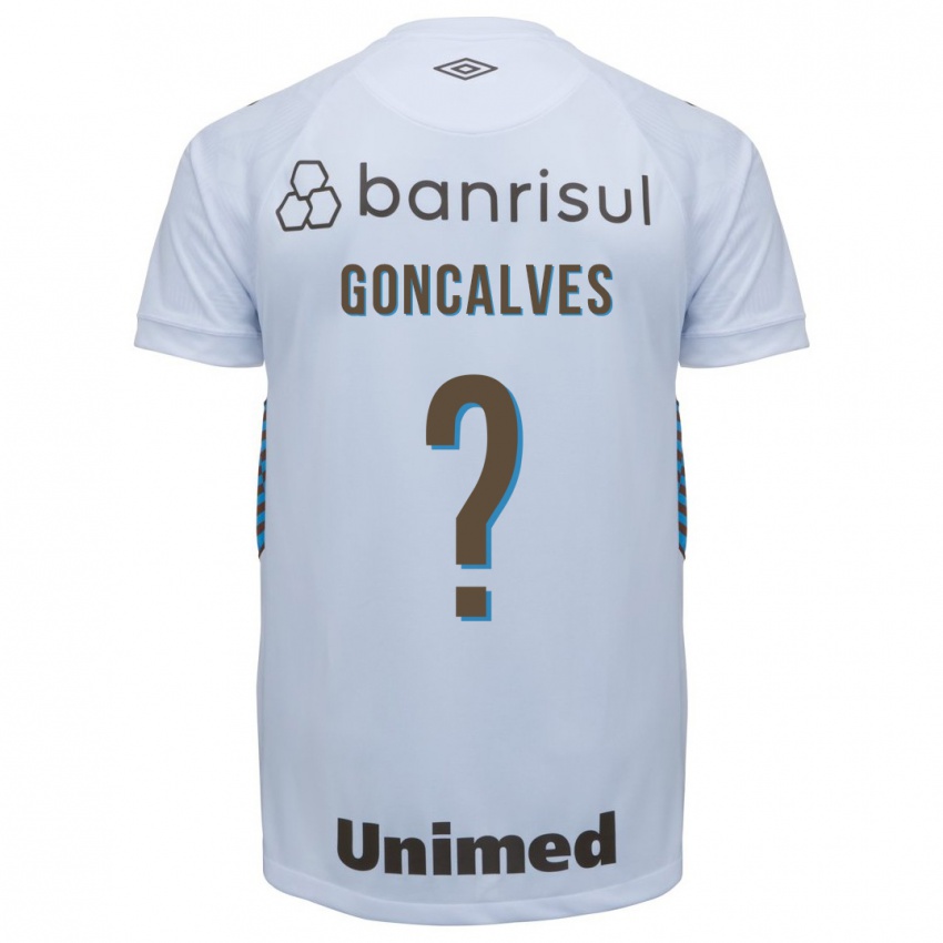 Herren Matheus Gonçalves #0 Weiß Auswärtstrikot Trikot 2023/24 T-Shirt Belgien