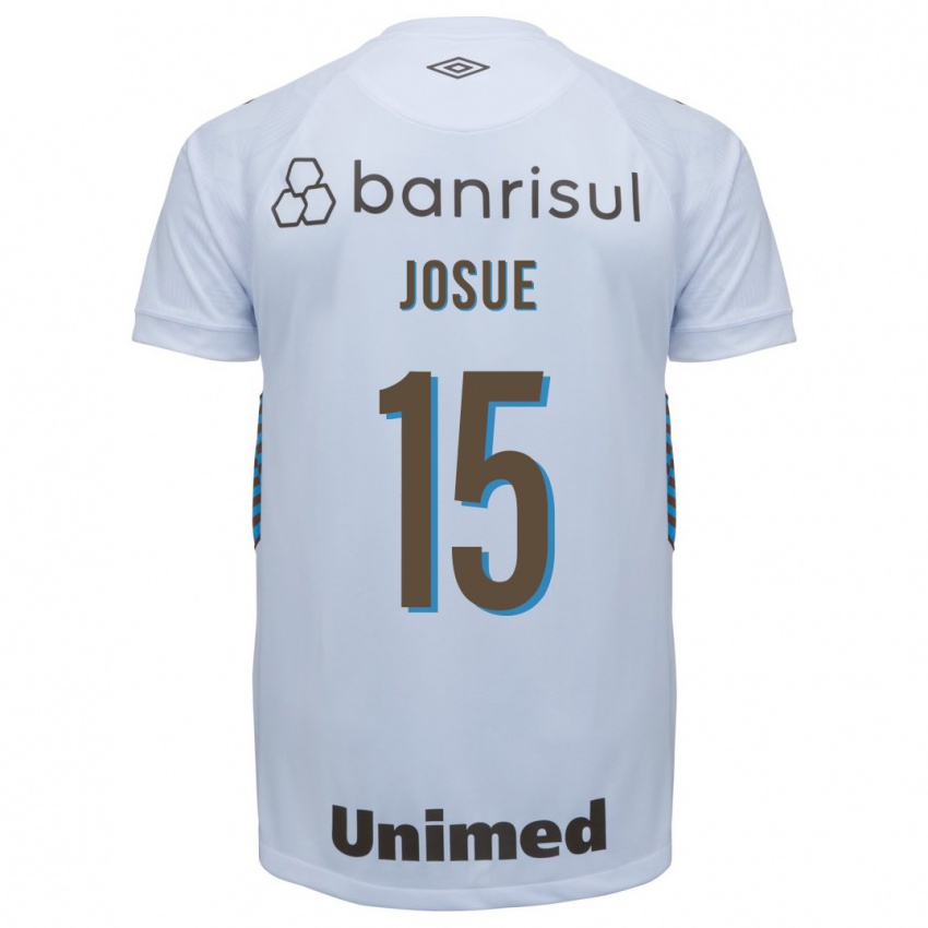 Herren Josué #15 Weiß Auswärtstrikot Trikot 2023/24 T-Shirt Belgien