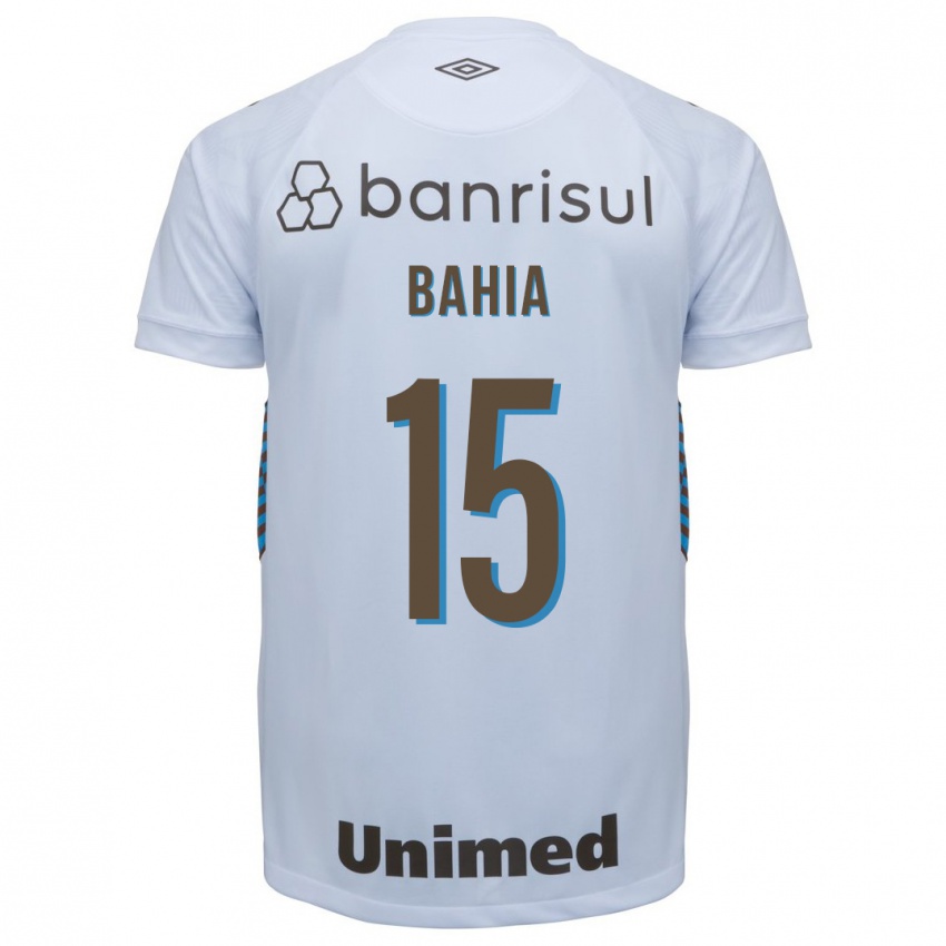 Herren Raíssa Bahia #15 Weiß Auswärtstrikot Trikot 2023/24 T-Shirt Belgien
