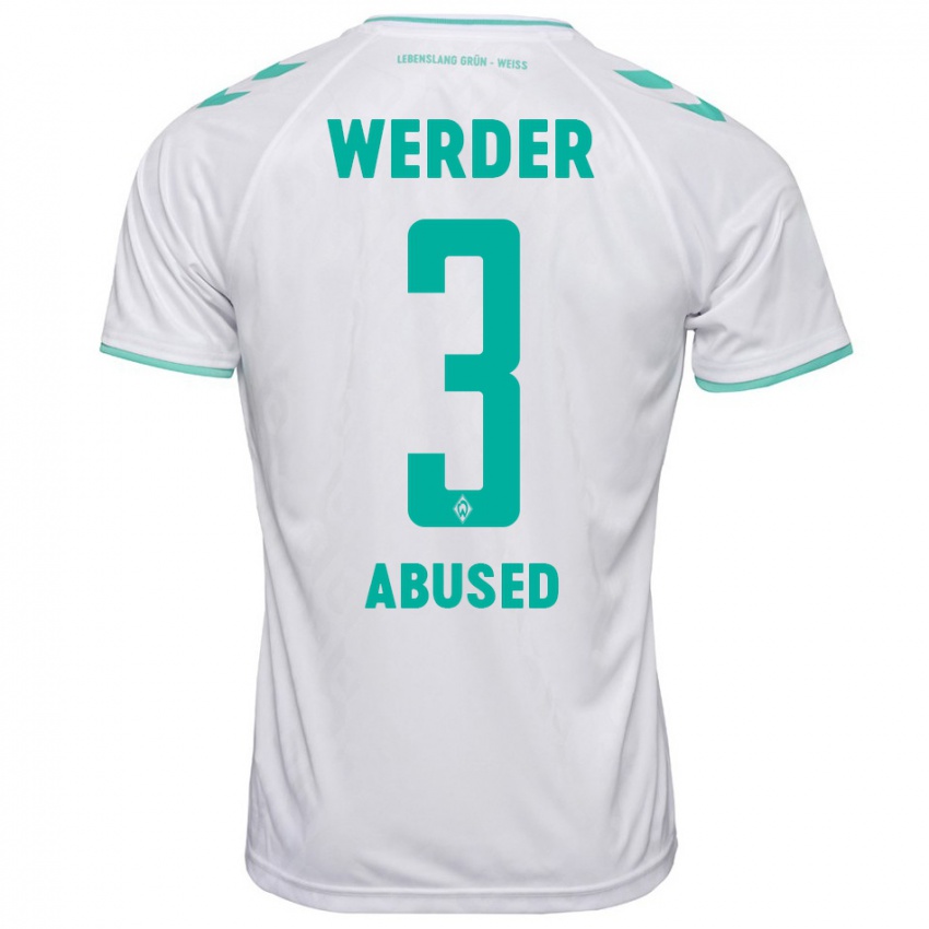 Herren Dlges Abused #3 Weiß Auswärtstrikot Trikot 2023/24 T-Shirt Belgien