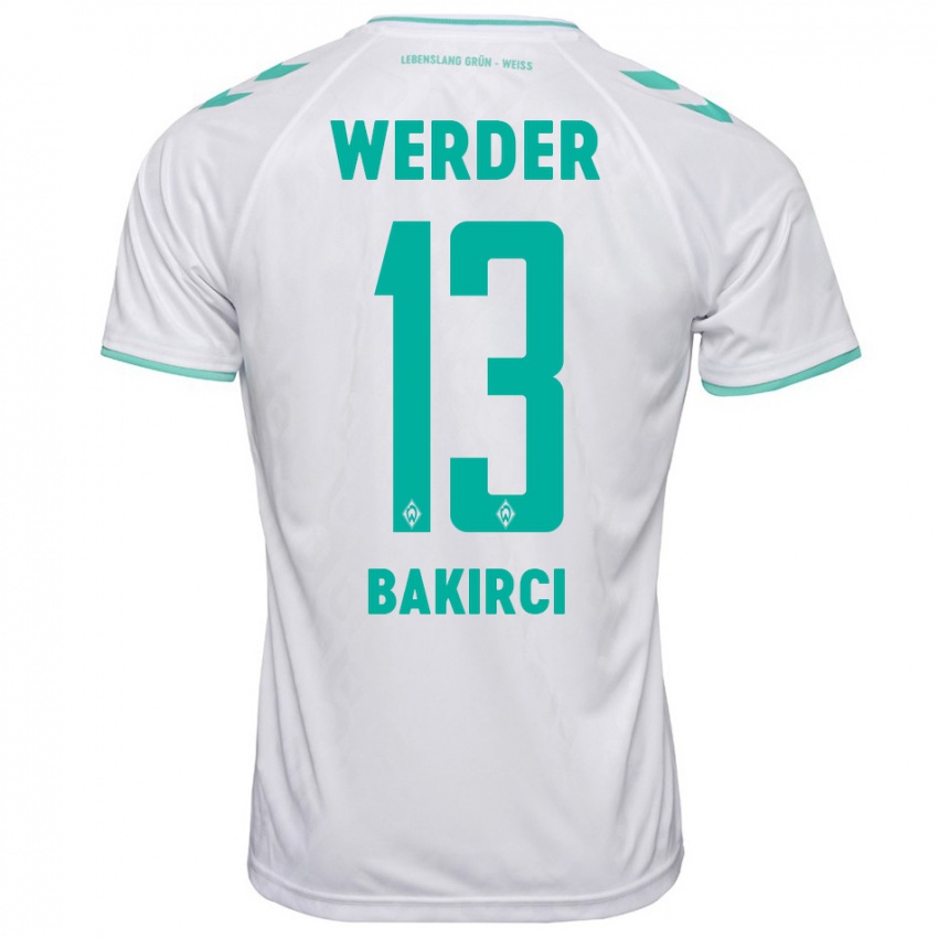 Herren Yunus Bakirci #13 Weiß Auswärtstrikot Trikot 2023/24 T-Shirt Belgien