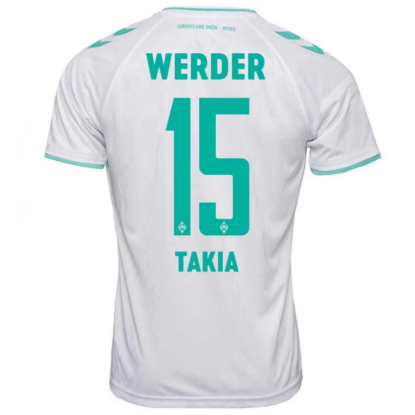 Herren Toirik Onlam Takia #15 Weiß Auswärtstrikot Trikot 2023/24 T-Shirt Belgien