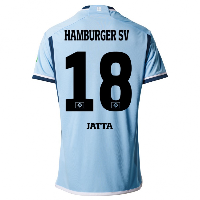 Herren Bakery Jatta #18 Blau Auswärtstrikot Trikot 2023/24 T-Shirt Belgien