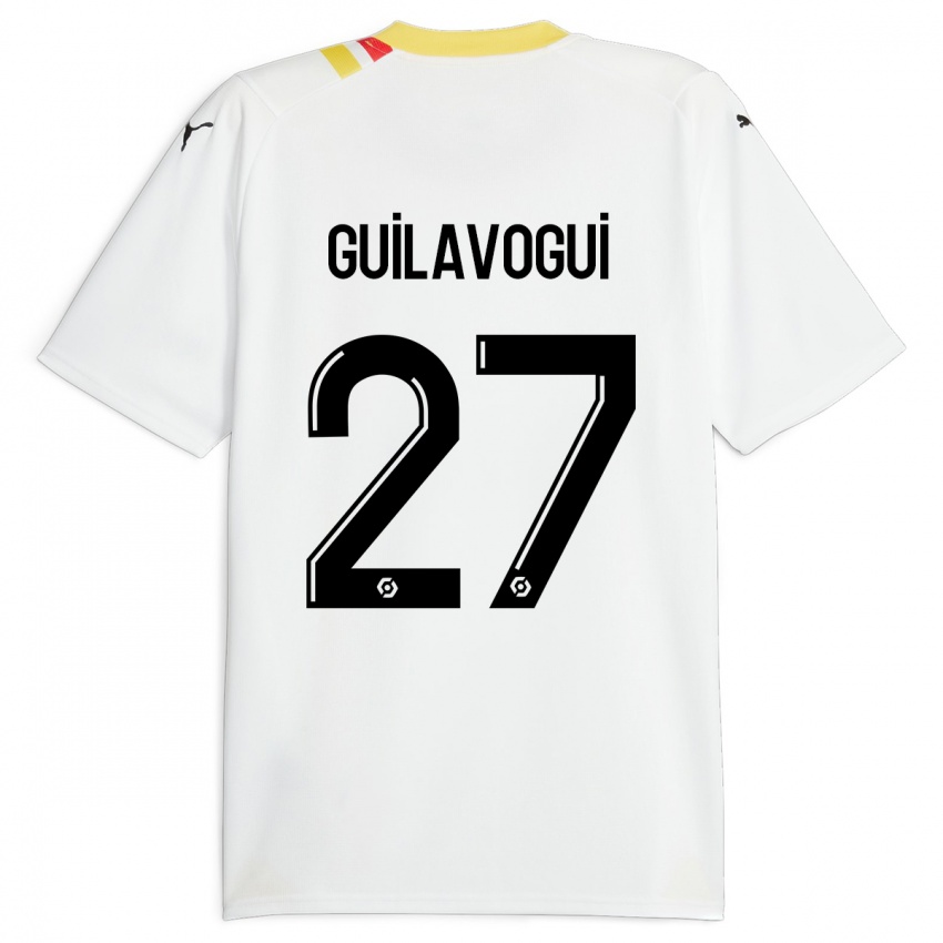 Heren Morgan Guilavogui #27 Zwart Uitshirt Uittenue 2023/24 T-Shirt België