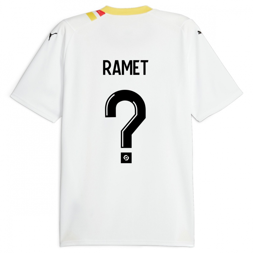 Heren Simon Ramet #0 Zwart Uitshirt Uittenue 2023/24 T-Shirt België