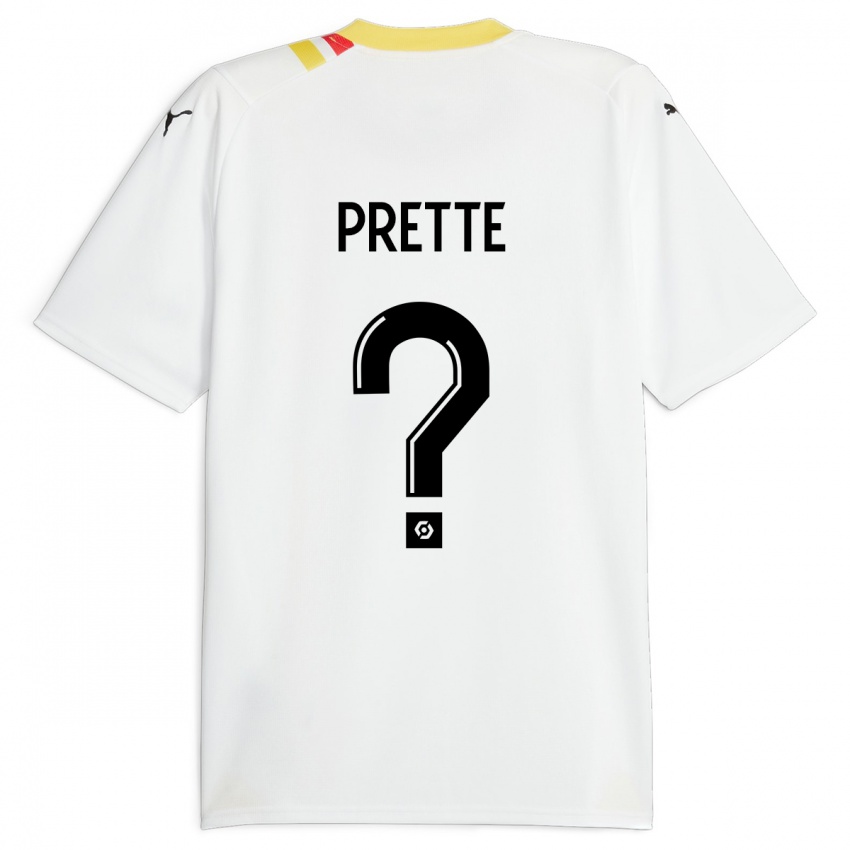 Herren Andréa Prette #0 Schwarz Auswärtstrikot Trikot 2023/24 T-Shirt Belgien