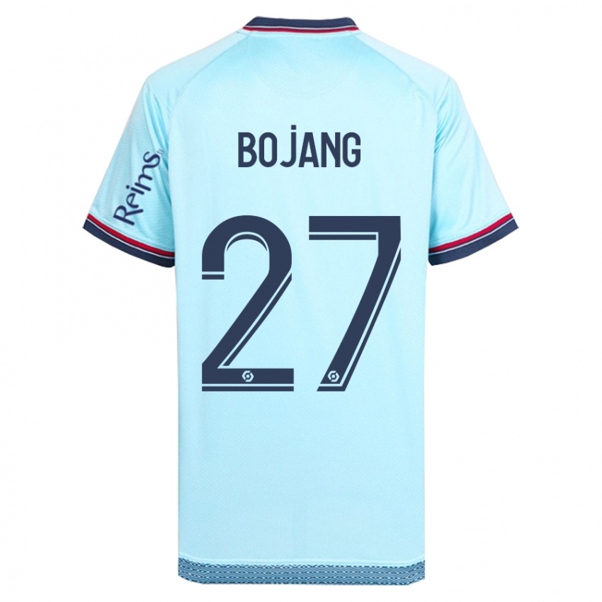 Herren Adama Bojang #27 Himmelblau Auswärtstrikot Trikot 2023/24 T-Shirt Belgien