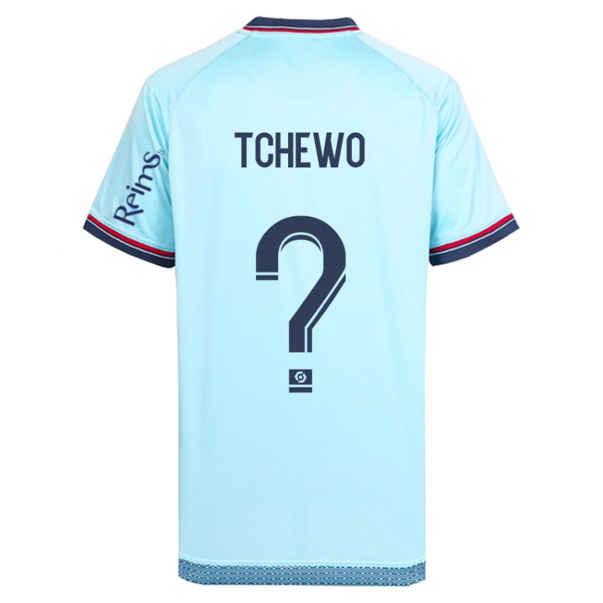Herren Ryan Tchapda Tchewo #0 Himmelblau Auswärtstrikot Trikot 2023/24 T-Shirt Belgien