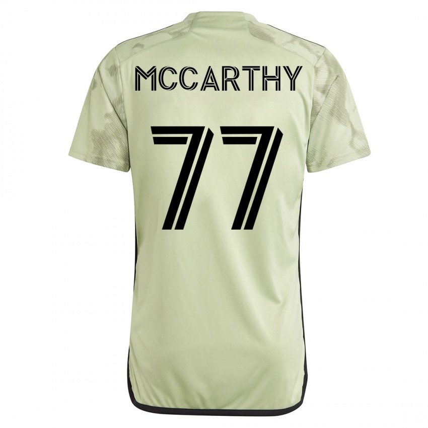 Herren John Mccarthy #77 Grün Auswärtstrikot Trikot 2023/24 T-Shirt Belgien