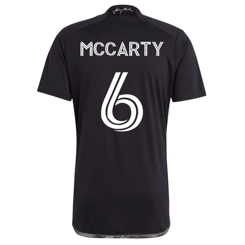 Herren Dax Mccarty #6 Schwarz Auswärtstrikot Trikot 2023/24 T-Shirt Belgien
