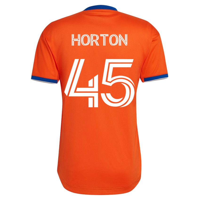 Herren Philip Horton #45 Weiß Auswärtstrikot Trikot 2023/24 T-Shirt Belgien