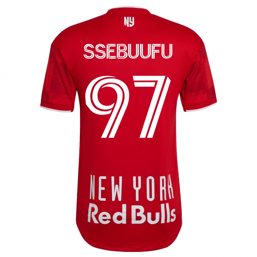 Herren Frank Ssebuufu #97 Beige-Gold Auswärtstrikot Trikot 2023/24 T-Shirt Belgien