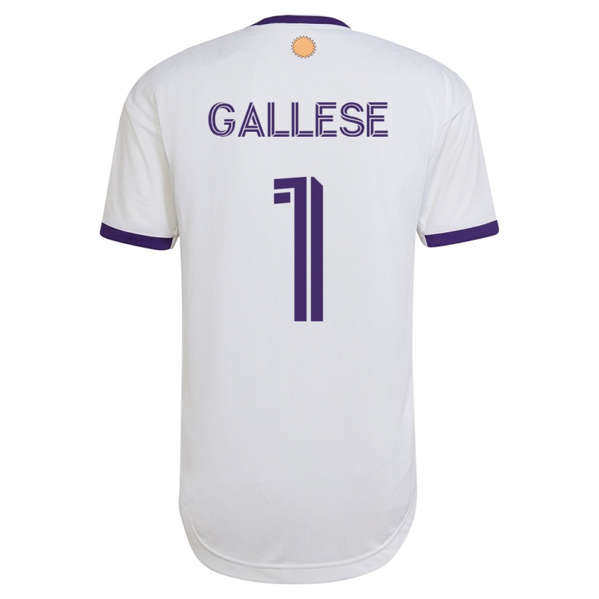 Herren Pedro Gallese #1 Weiß Auswärtstrikot Trikot 2023/24 T-Shirt Belgien