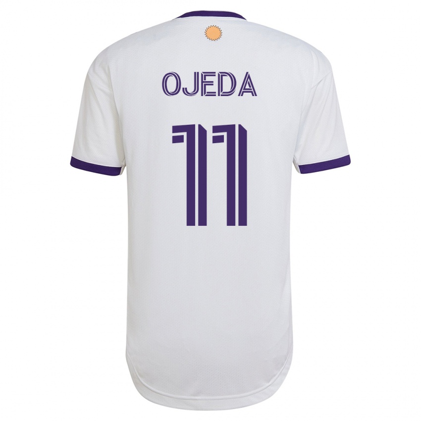 Herren Martín Ojeda #11 Weiß Auswärtstrikot Trikot 2023/24 T-Shirt Belgien