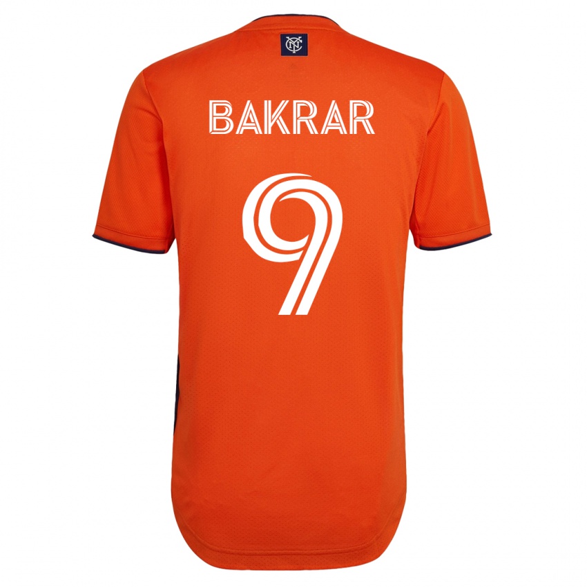 Herren Monsef Bakrar #9 Schwarz Auswärtstrikot Trikot 2023/24 T-Shirt Belgien