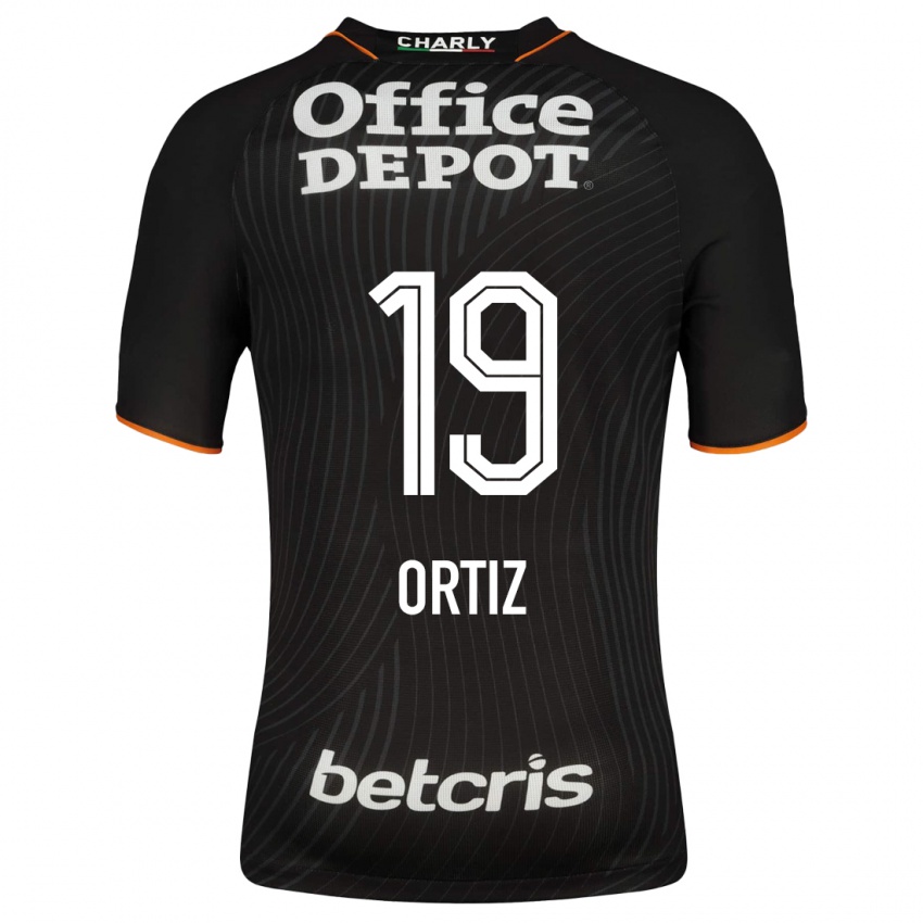 Herren Celso Ortiz #19 Schwarz Auswärtstrikot Trikot 2023/24 T-Shirt Belgien