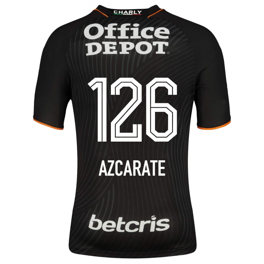 Herren Yerar Azcárate #126 Schwarz Auswärtstrikot Trikot 2023/24 T-Shirt Belgien