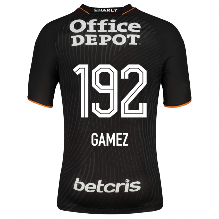 Herren Jonathan Gámez #192 Schwarz Auswärtstrikot Trikot 2023/24 T-Shirt Belgien