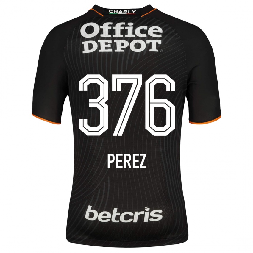 Herren Abraham Pérez #376 Schwarz Auswärtstrikot Trikot 2023/24 T-Shirt Belgien