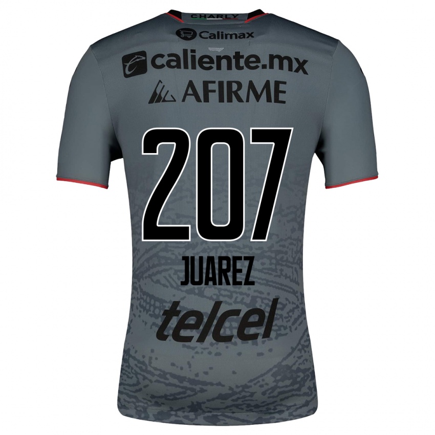 Herren José Juárez #207 Grau Auswärtstrikot Trikot 2023/24 T-Shirt Belgien