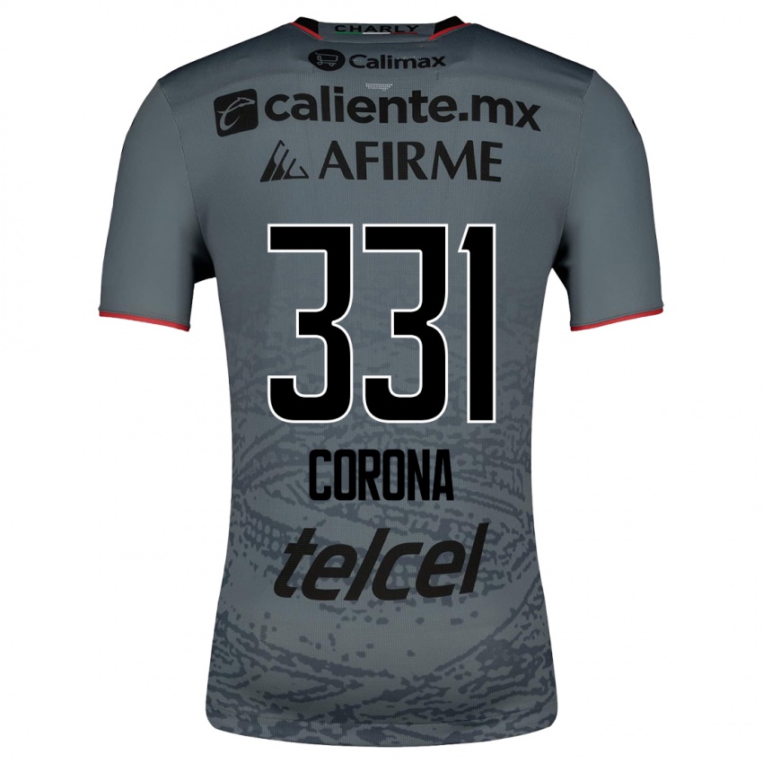 Herren José Corona #331 Grau Auswärtstrikot Trikot 2023/24 T-Shirt Belgien