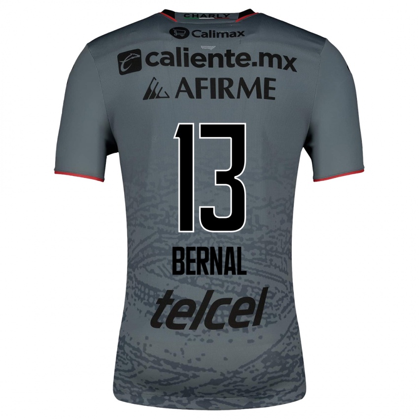Heren Mayra Pelayo-Bernal #13 Grijs Uitshirt Uittenue 2023/24 T-Shirt België