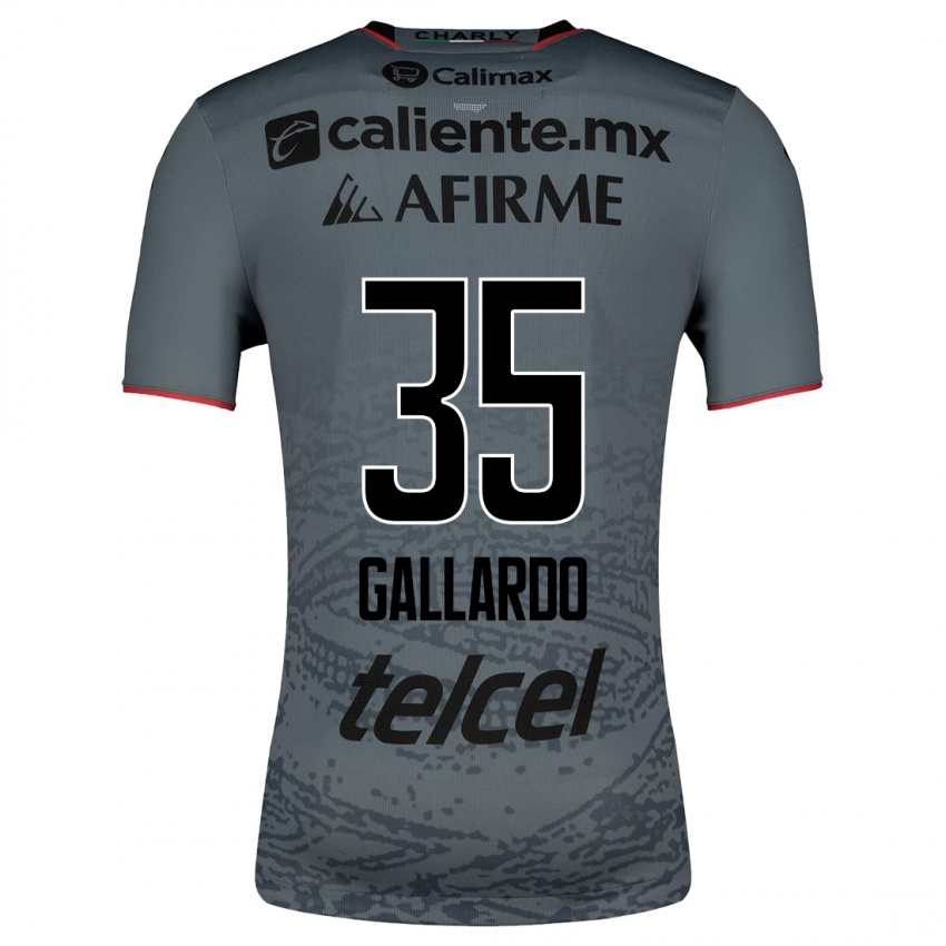 Heren Gloriaisabel Gallardo #35 Grijs Uitshirt Uittenue 2023/24 T-Shirt België