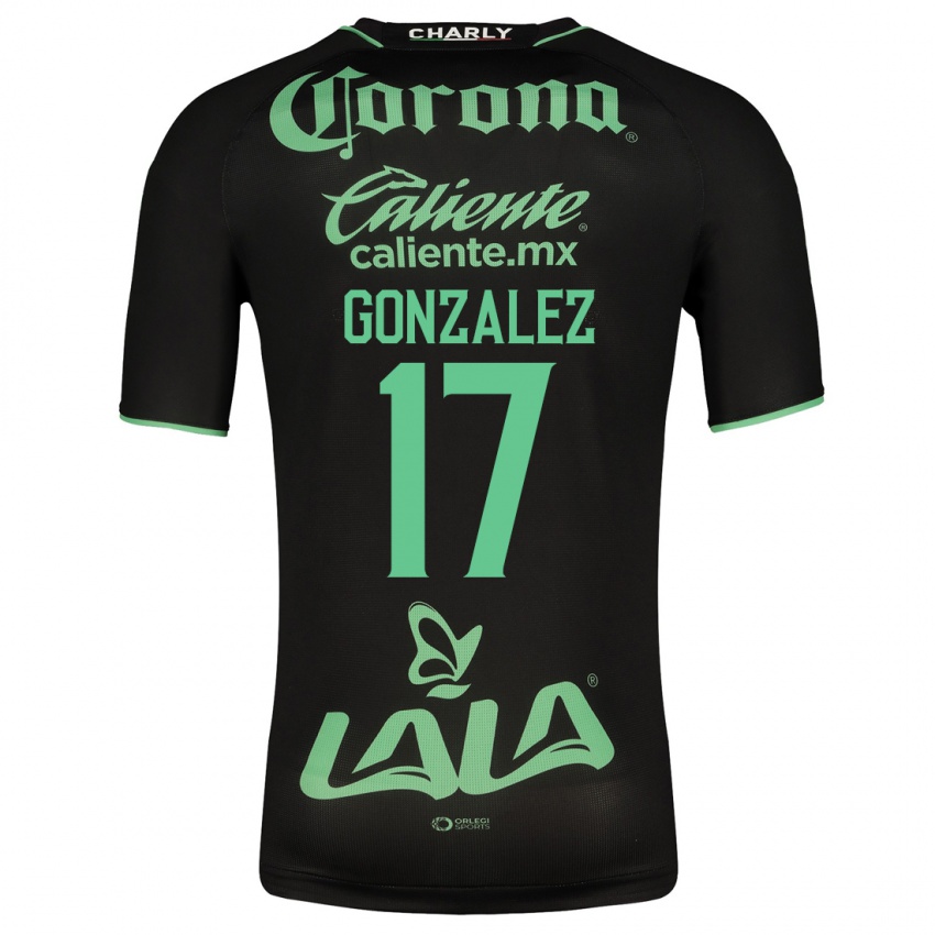Herren Jair Gonzalez #17 Schwarz Auswärtstrikot Trikot 2023/24 T-Shirt Belgien