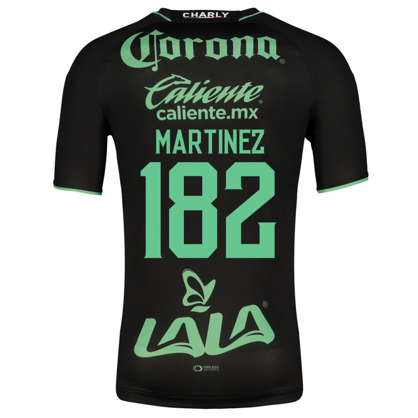 Herren Diego Martínez #182 Schwarz Auswärtstrikot Trikot 2023/24 T-Shirt Belgien