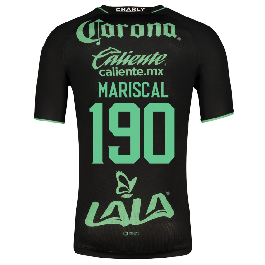 Herren Salvador Mariscal #190 Schwarz Auswärtstrikot Trikot 2023/24 T-Shirt Belgien
