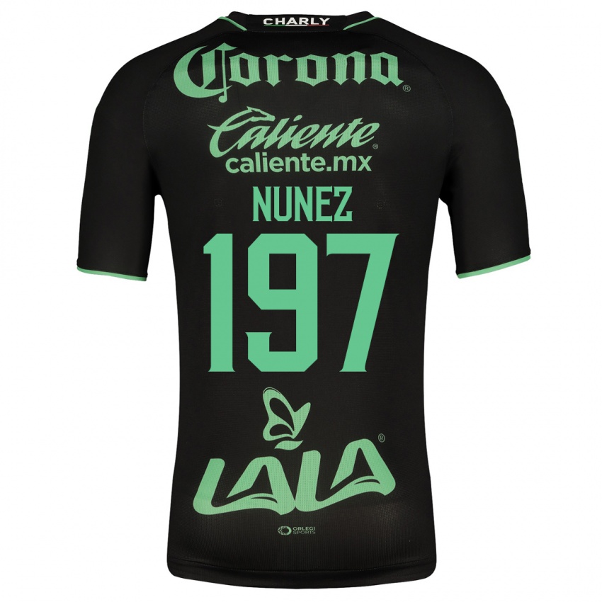 Herren Kevin Núñez #197 Schwarz Auswärtstrikot Trikot 2023/24 T-Shirt Belgien