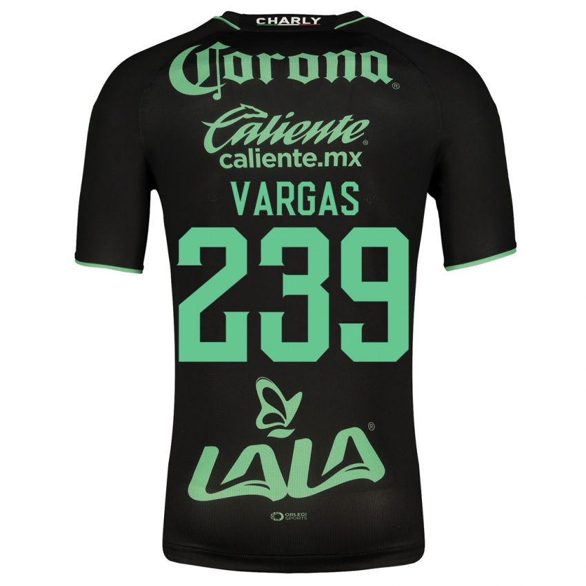 Herren Diego Vargas #239 Schwarz Auswärtstrikot Trikot 2023/24 T-Shirt Belgien