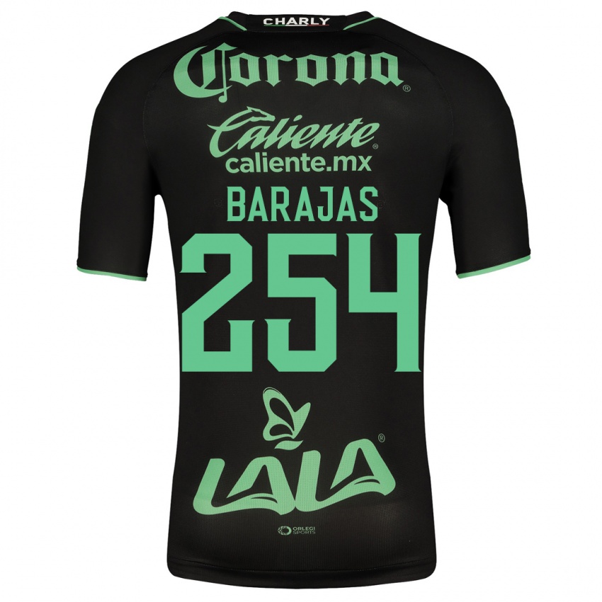 Herren Sergio Barajas #254 Schwarz Auswärtstrikot Trikot 2023/24 T-Shirt Belgien