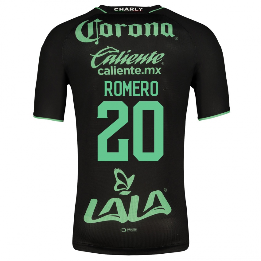 Herren Lia Romero #20 Schwarz Auswärtstrikot Trikot 2023/24 T-Shirt Belgien