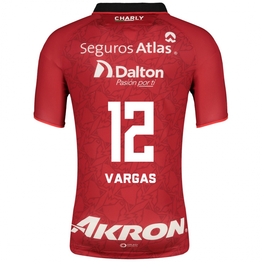 Herren Camilo Vargas #12 Rot Auswärtstrikot Trikot 2023/24 T-Shirt Belgien