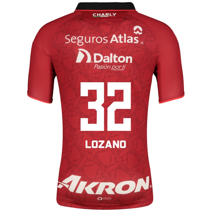 Herren José Lozano #32 Rot Auswärtstrikot Trikot 2023/24 T-Shirt Belgien