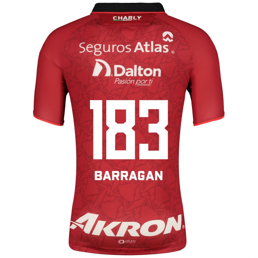 Herren Roberto Barragán #183 Rot Auswärtstrikot Trikot 2023/24 T-Shirt Belgien
