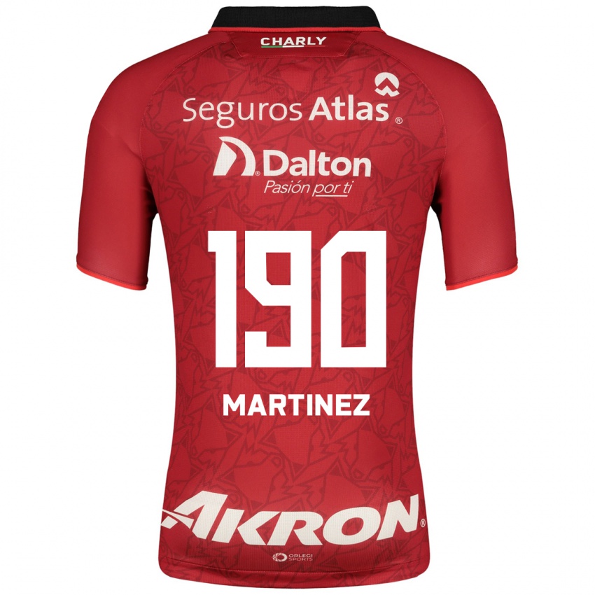 Herren Luis Carlos Martínez #190 Rot Auswärtstrikot Trikot 2023/24 T-Shirt Belgien