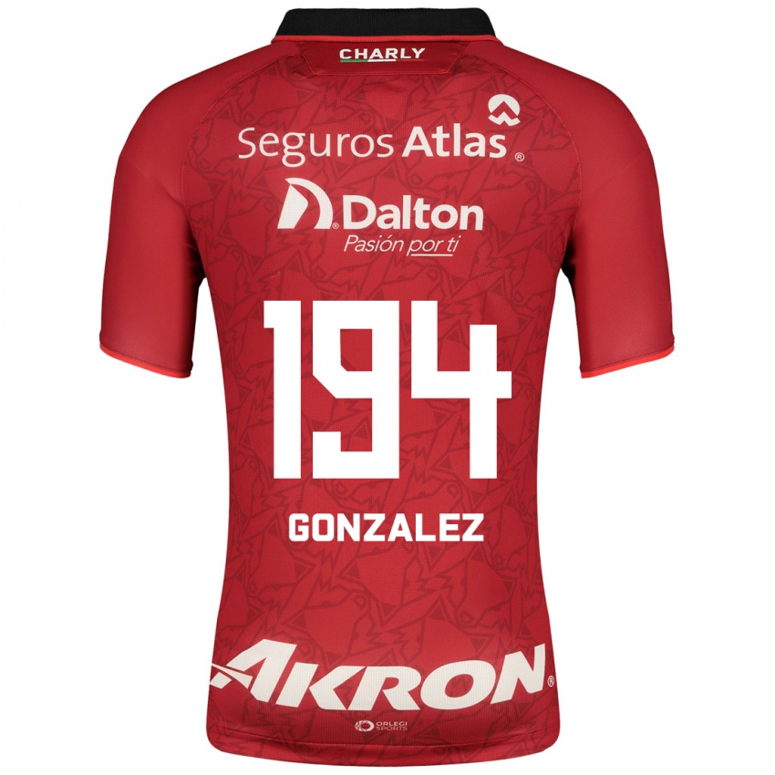 Herren Andrés González #194 Rot Auswärtstrikot Trikot 2023/24 T-Shirt Belgien