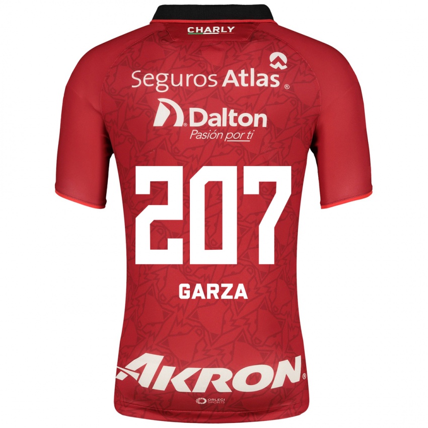 Herren Rodolfo Garza #207 Rot Auswärtstrikot Trikot 2023/24 T-Shirt Belgien