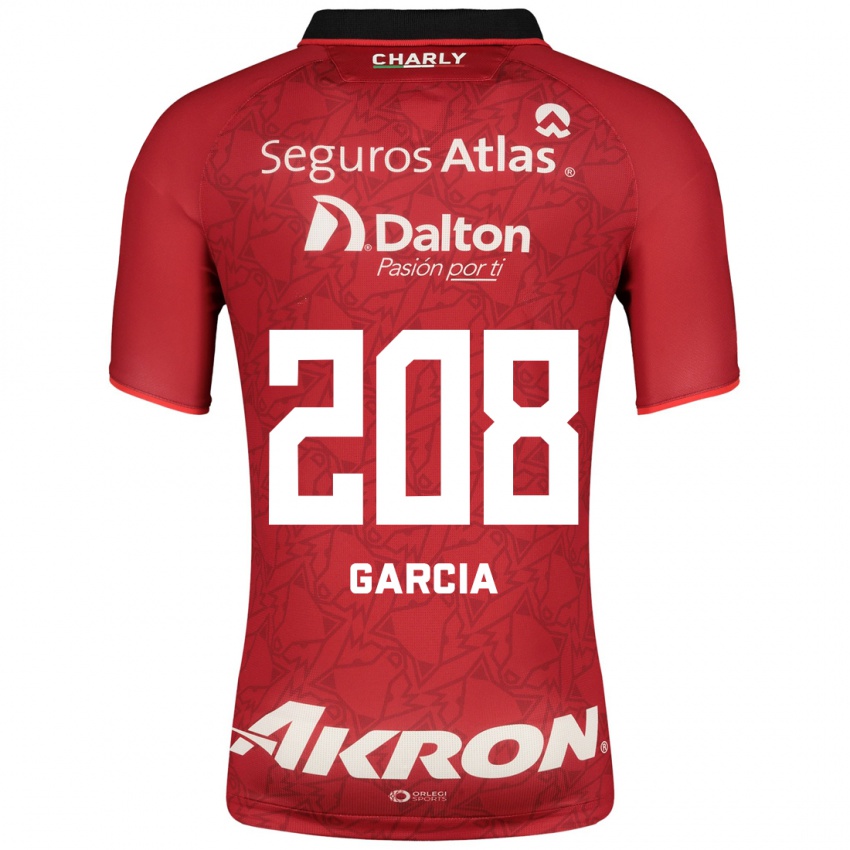 Herren Ángel García #208 Rot Auswärtstrikot Trikot 2023/24 T-Shirt Belgien